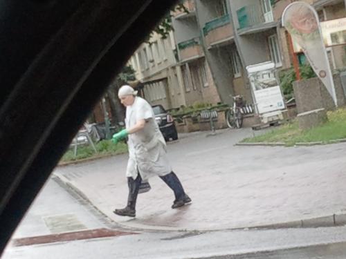 Metzgerin in Oberbilk